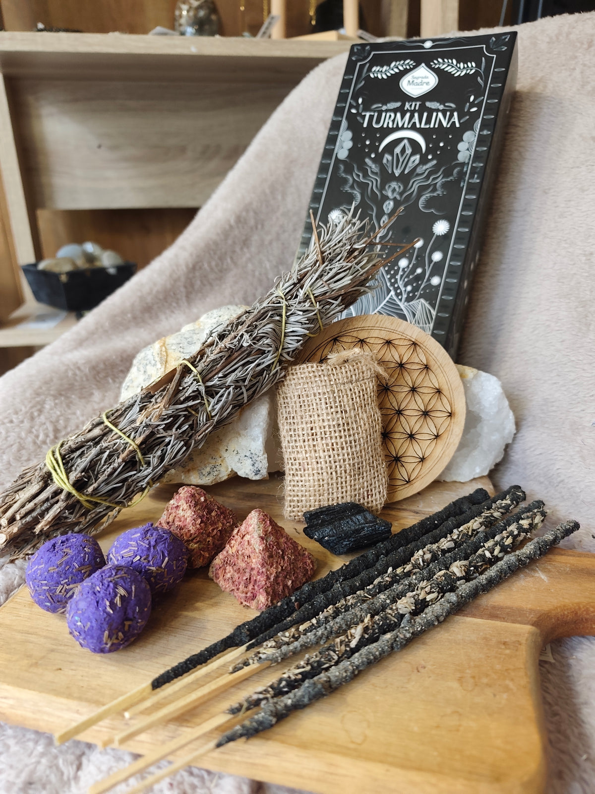 Coffret Sagrada Madre – Tourmaline Noire
