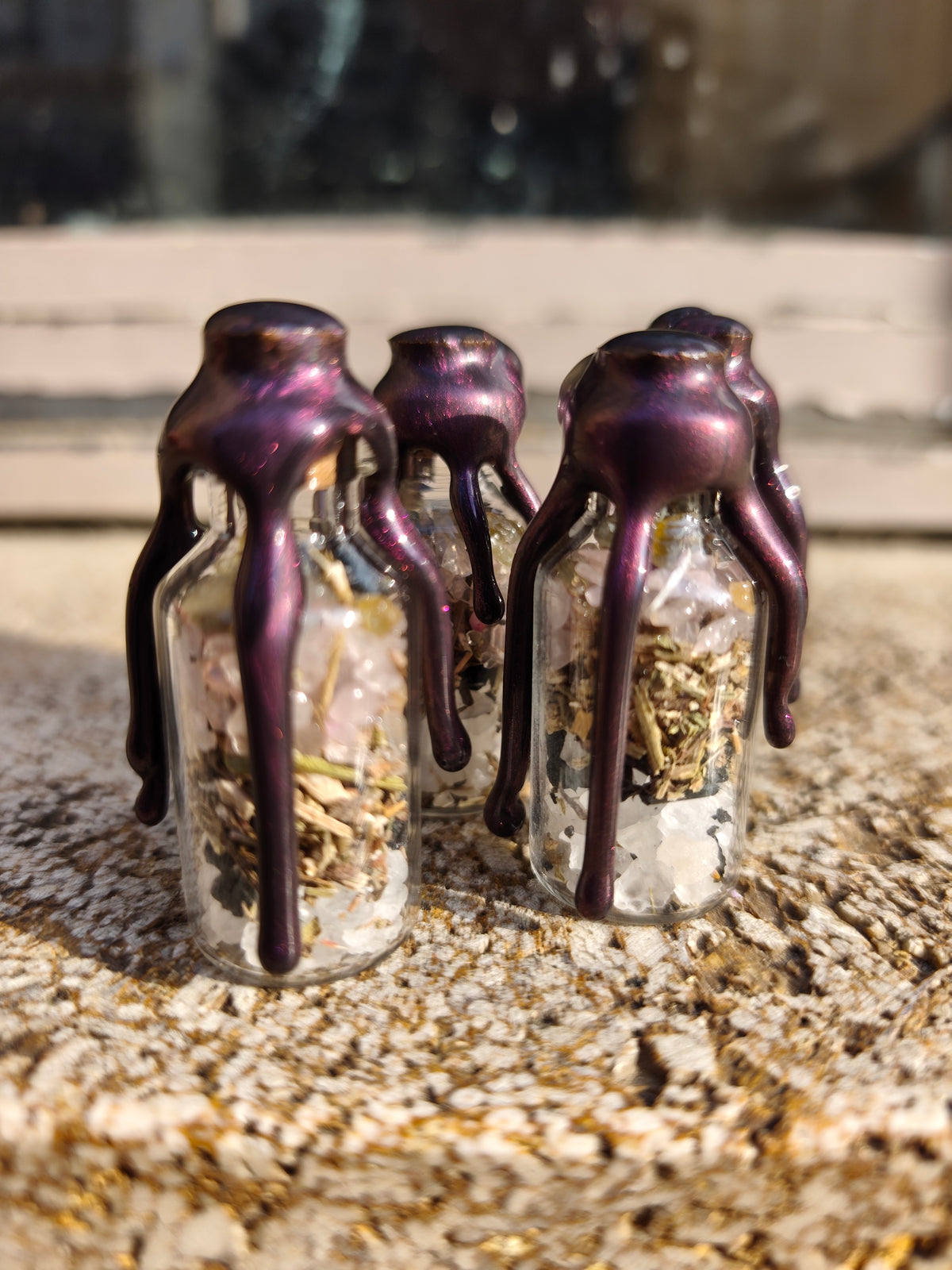 Spell Jar « Gardienne des Rêves » – Protection, Douceur ; Sommeil Apaisé