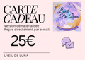 Carte Cadeau 25 €