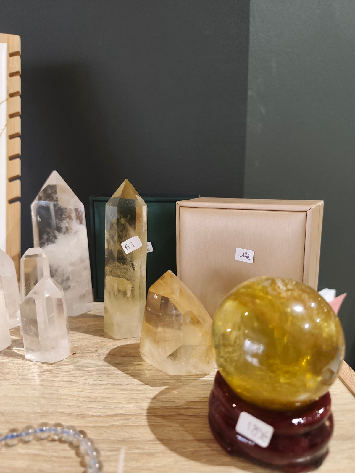 Pointe Citrine Unique AA Naturelle – Pièce Rare d’Exception