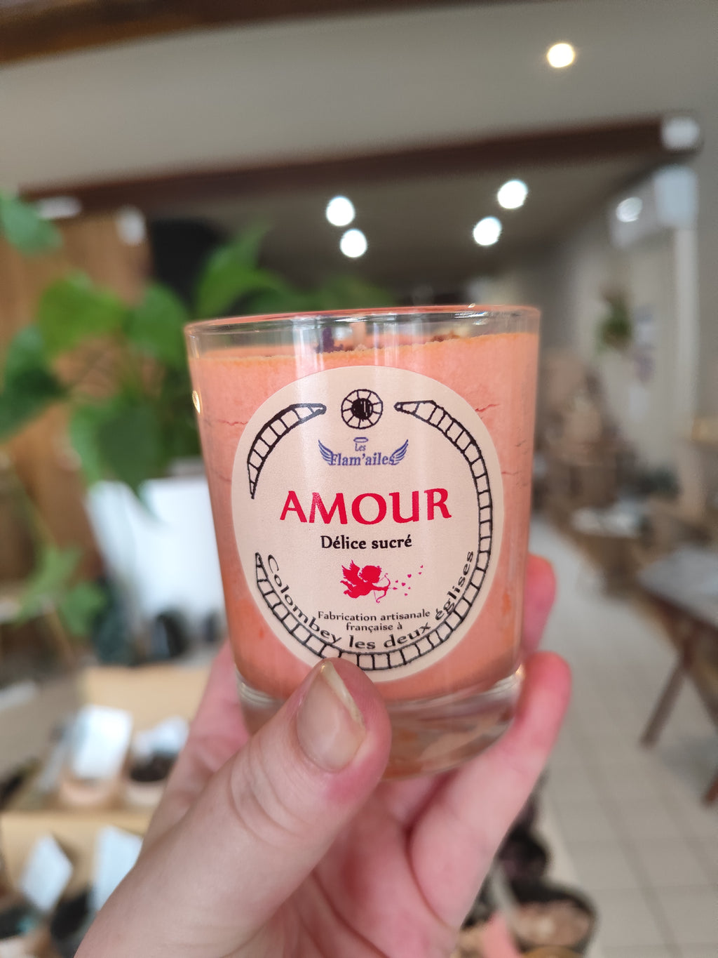 Bougie Énergétique – Amour / Délice sucré