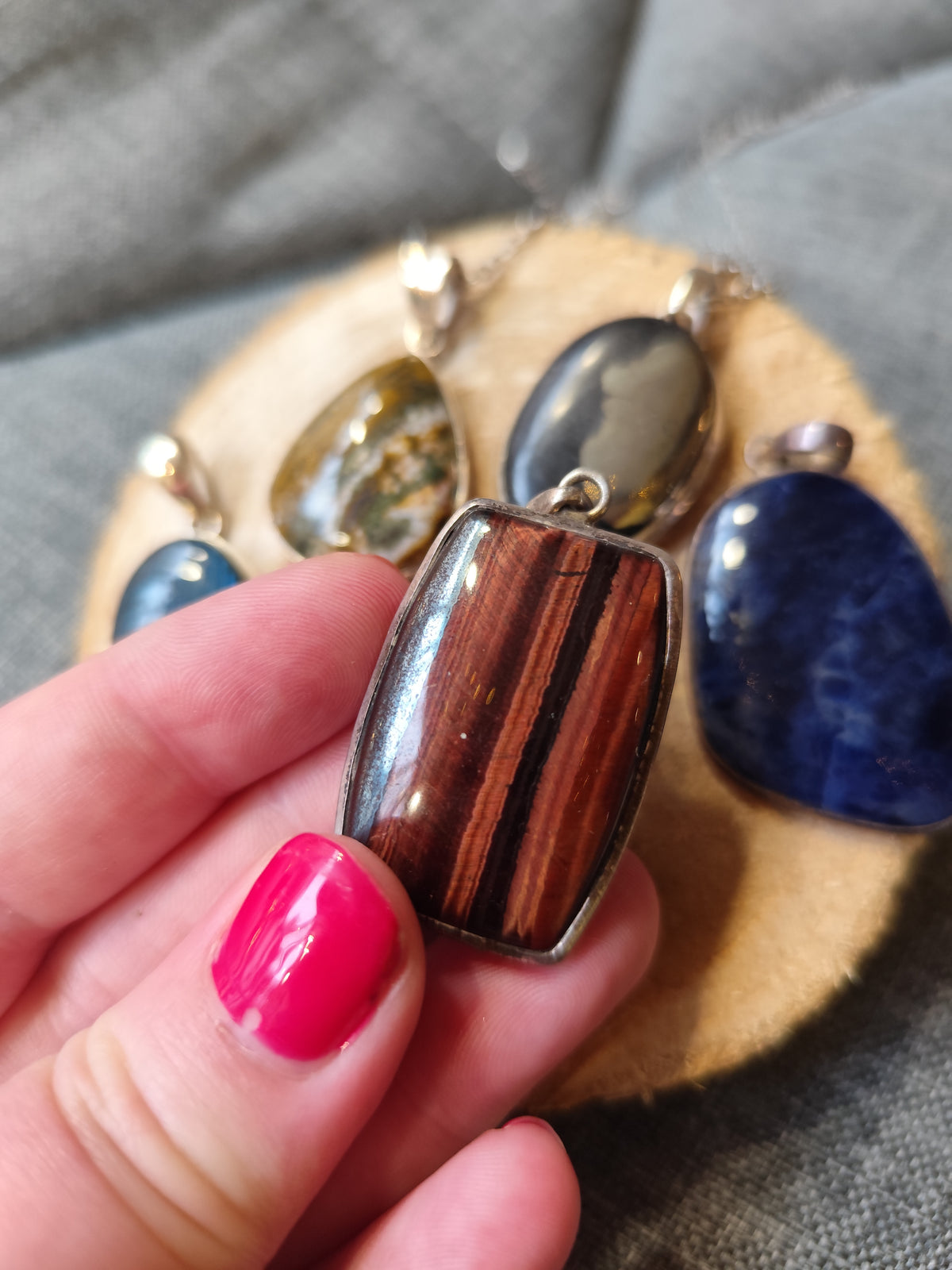 Pendentif Oeil de Taureau