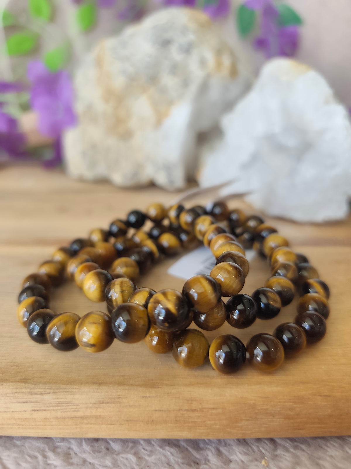 Bracelet Œil de Tigre AA – Protection, Force & Confiance