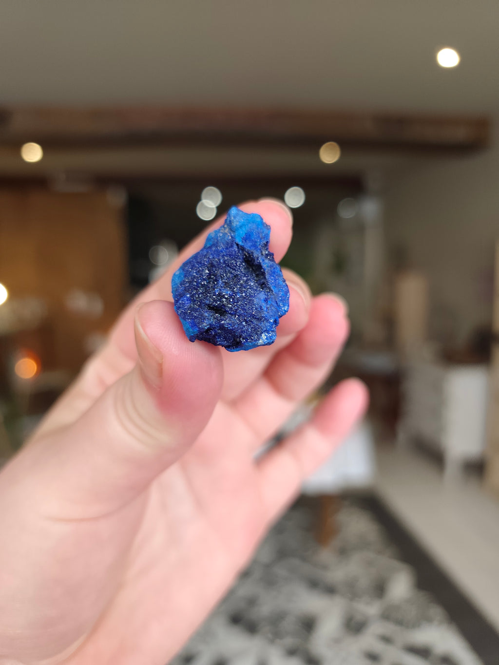 Nodule d’Azurite de Russie — Mine de Mikheevskoe