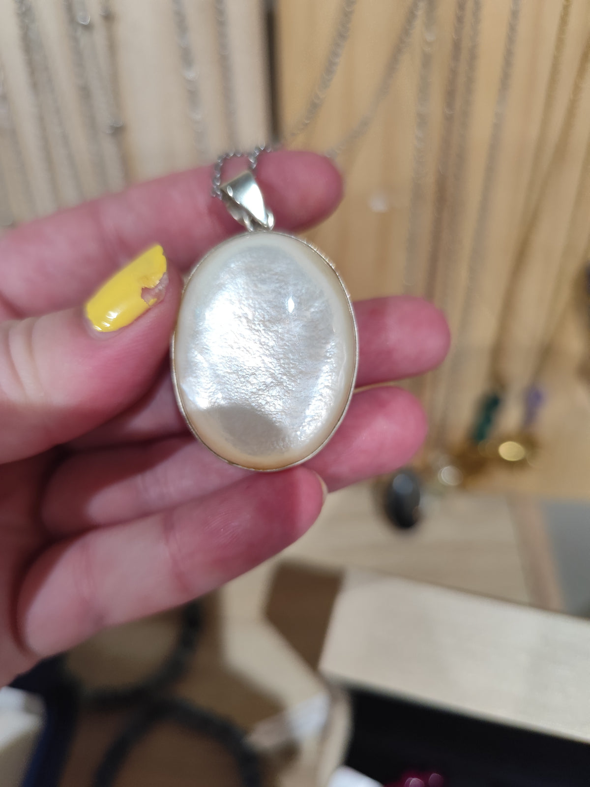 Pendentif Nacre