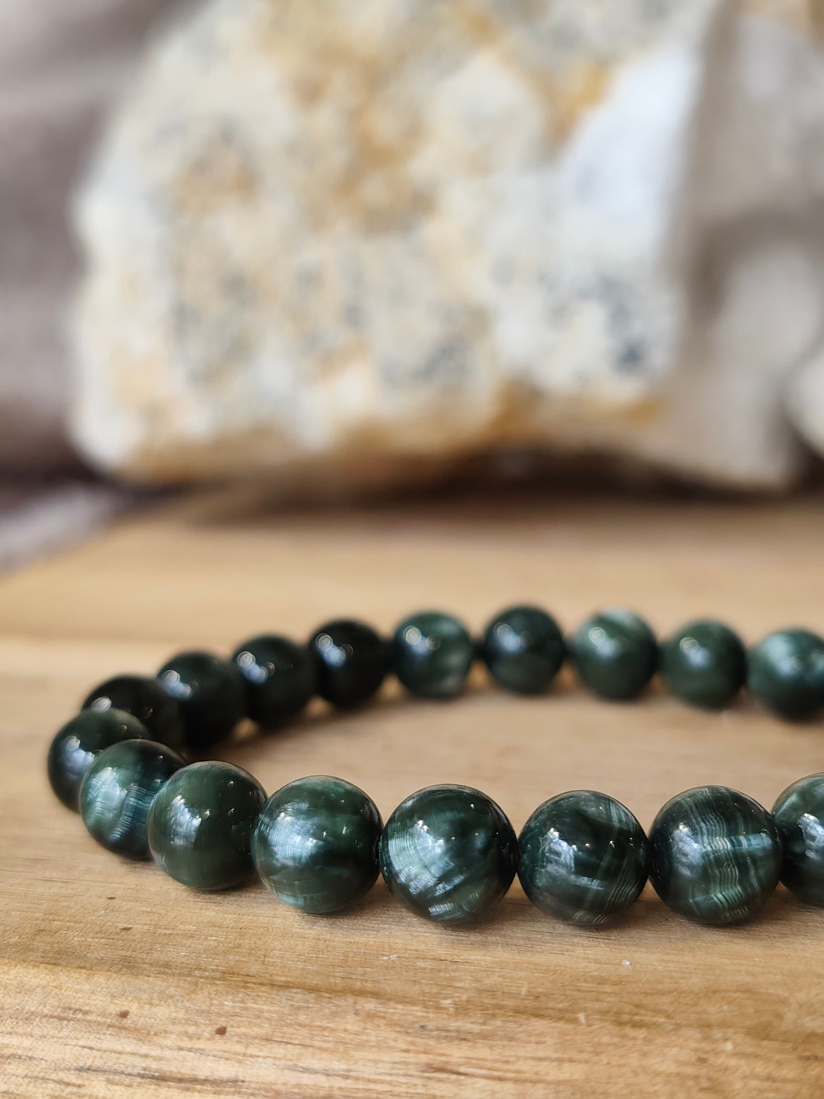 Bracelet en séraphinite AA+