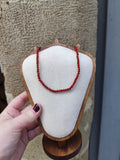 Collier en Cornaline – Énergie, Confiance & Créativité