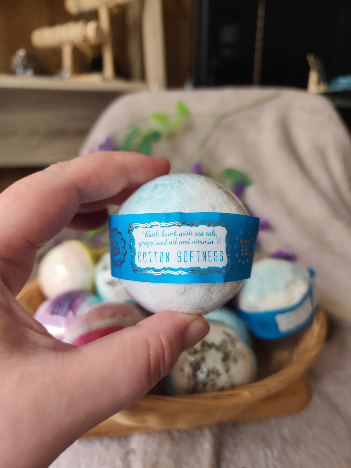 Bombe de bain Saules Fabrika – Cotton
