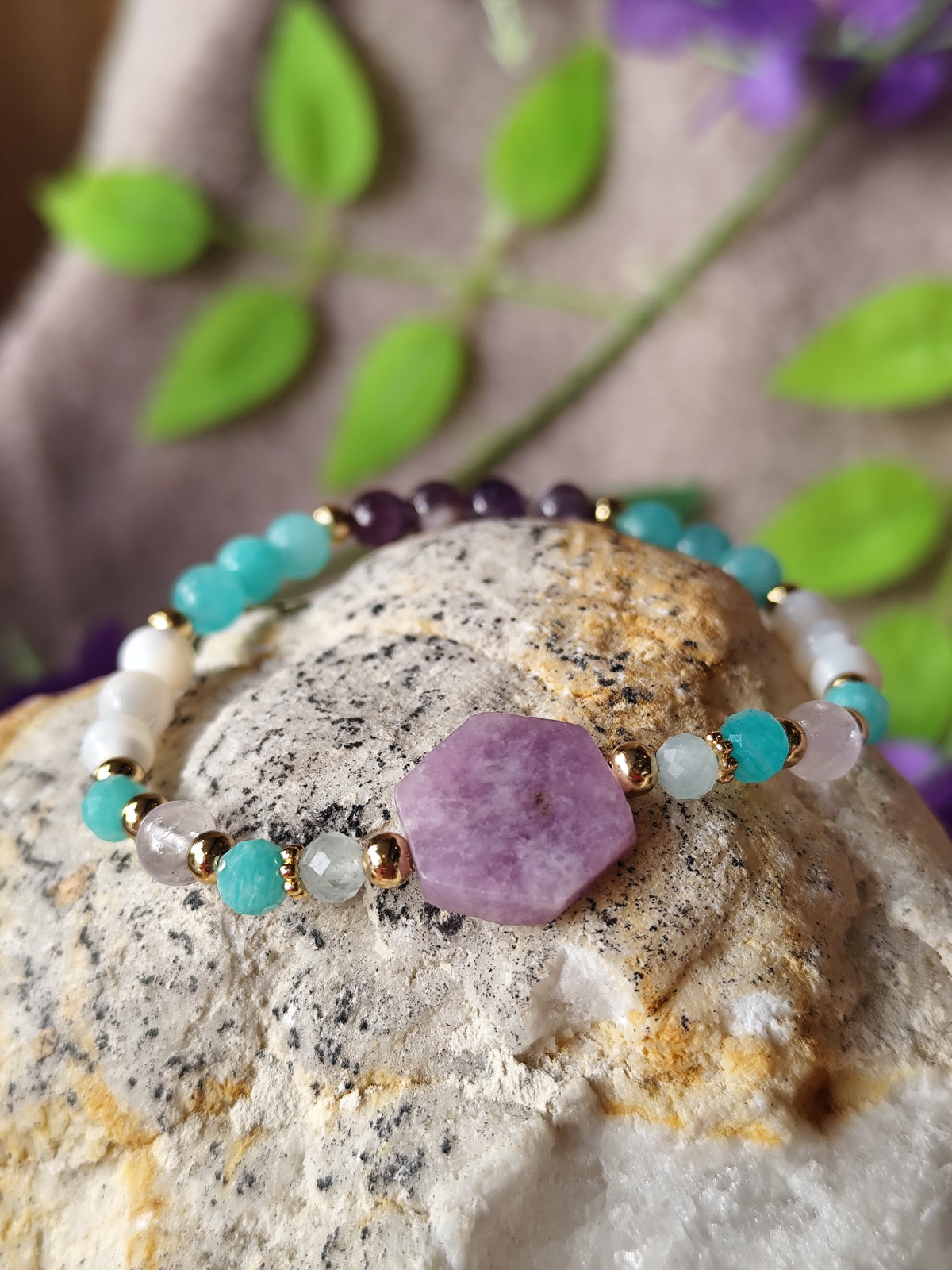 Bracelet collection Esmeralda ( pièce centrale )