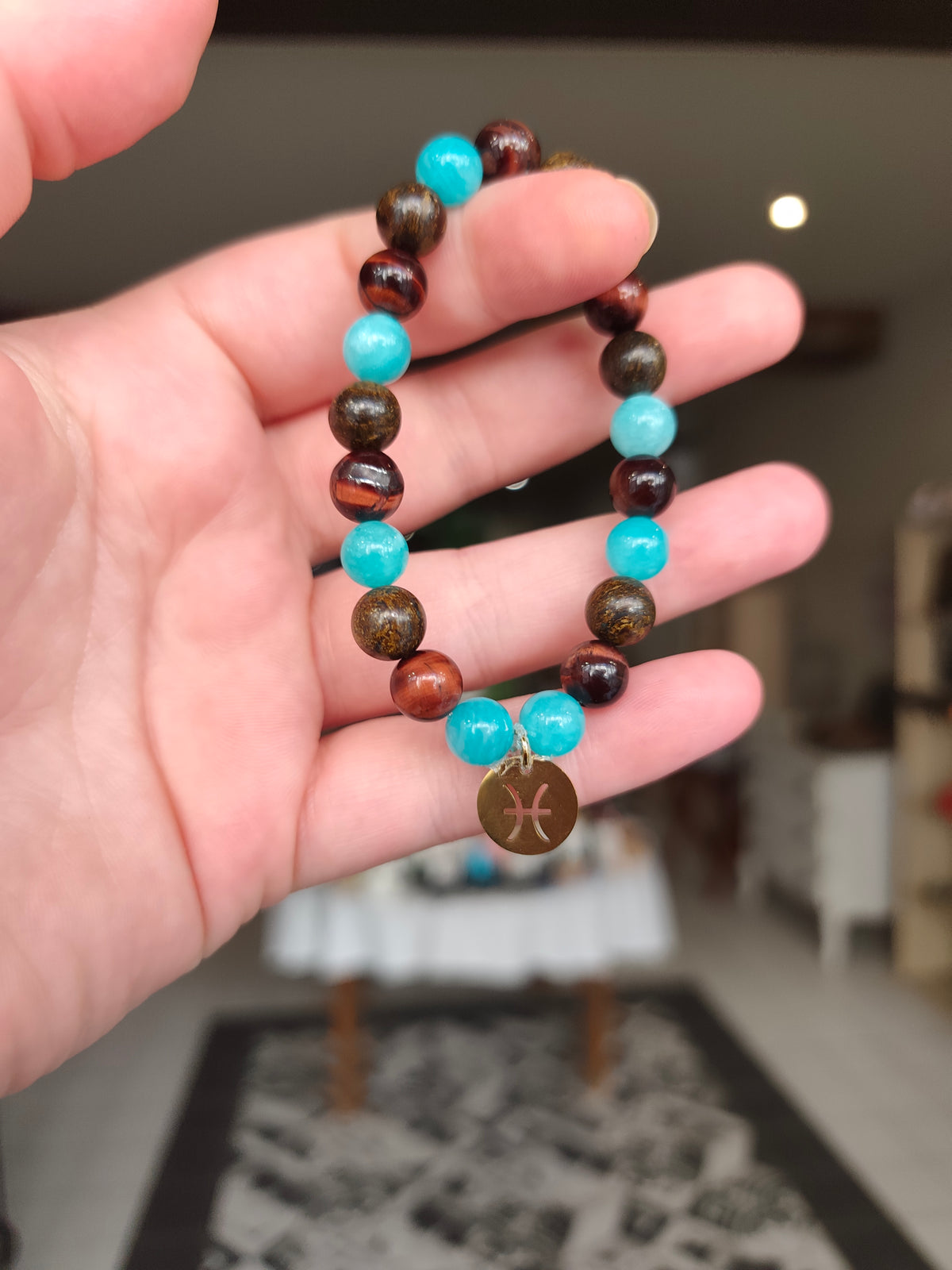 Bracelet signe astro Poissons