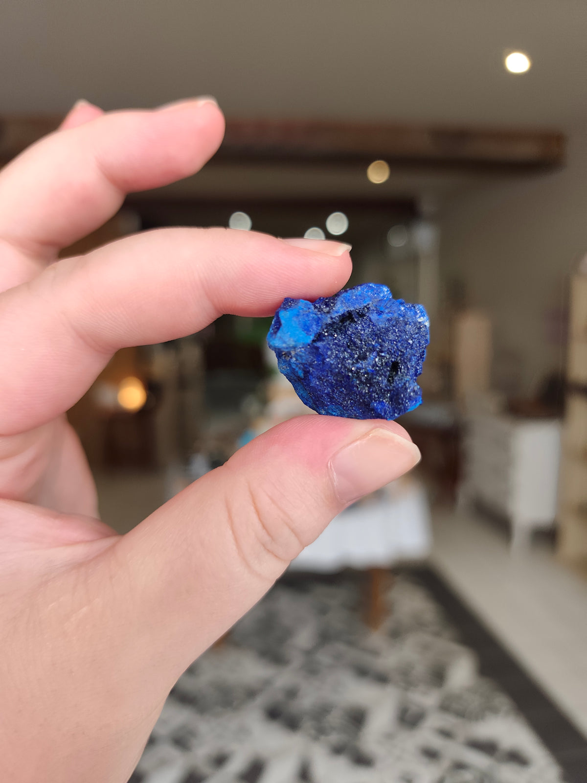 Nodule d’Azurite de Russie — Mine de Mikheevskoe