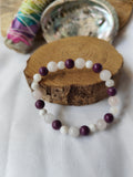 Bracelet " Je m'accorde d'être doux avec moi, de m'aimer  "