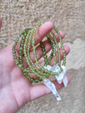 Bracelet Péridot 4 mm / petit prix