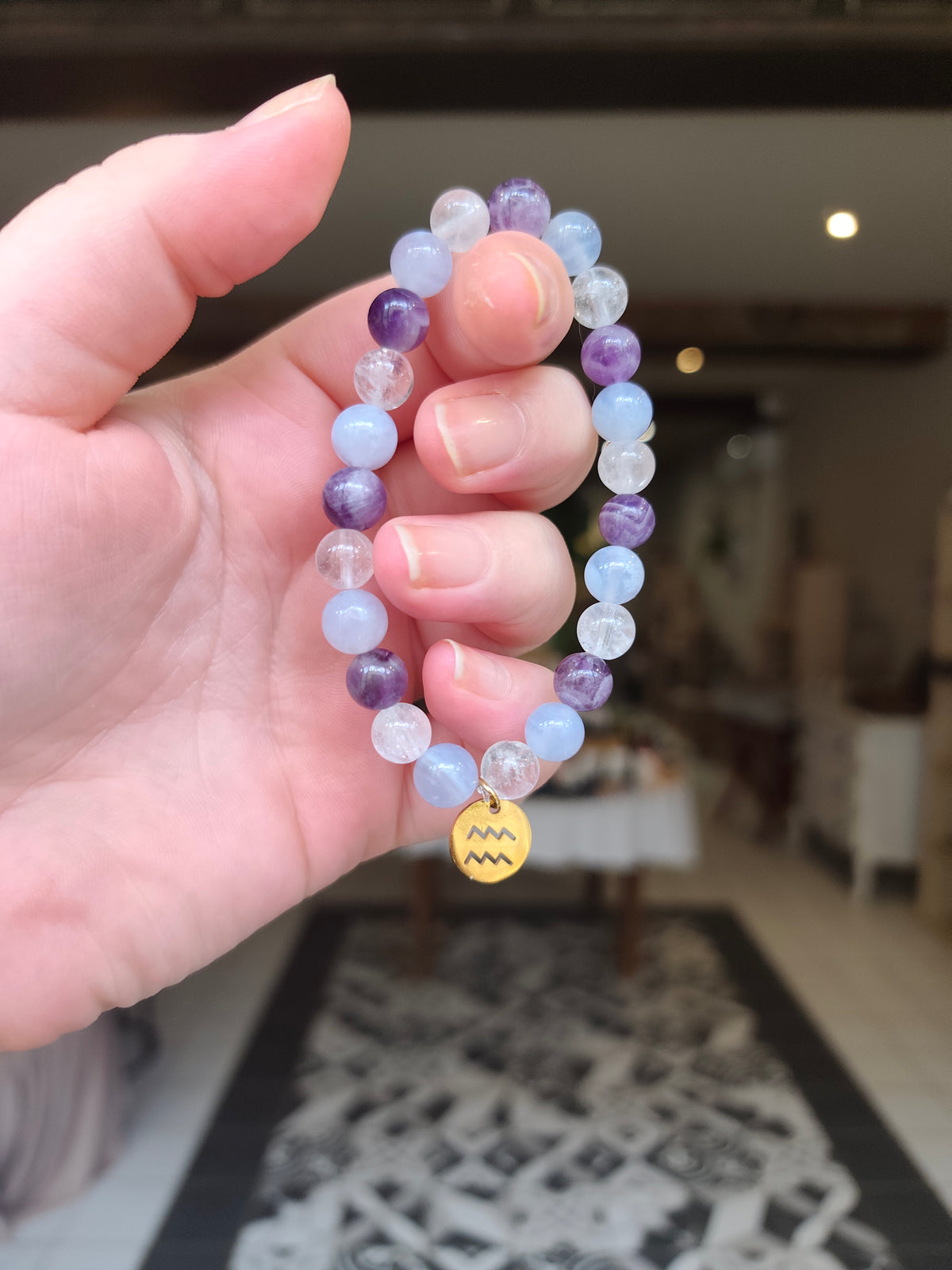 Bracelet signe astro Verseau
