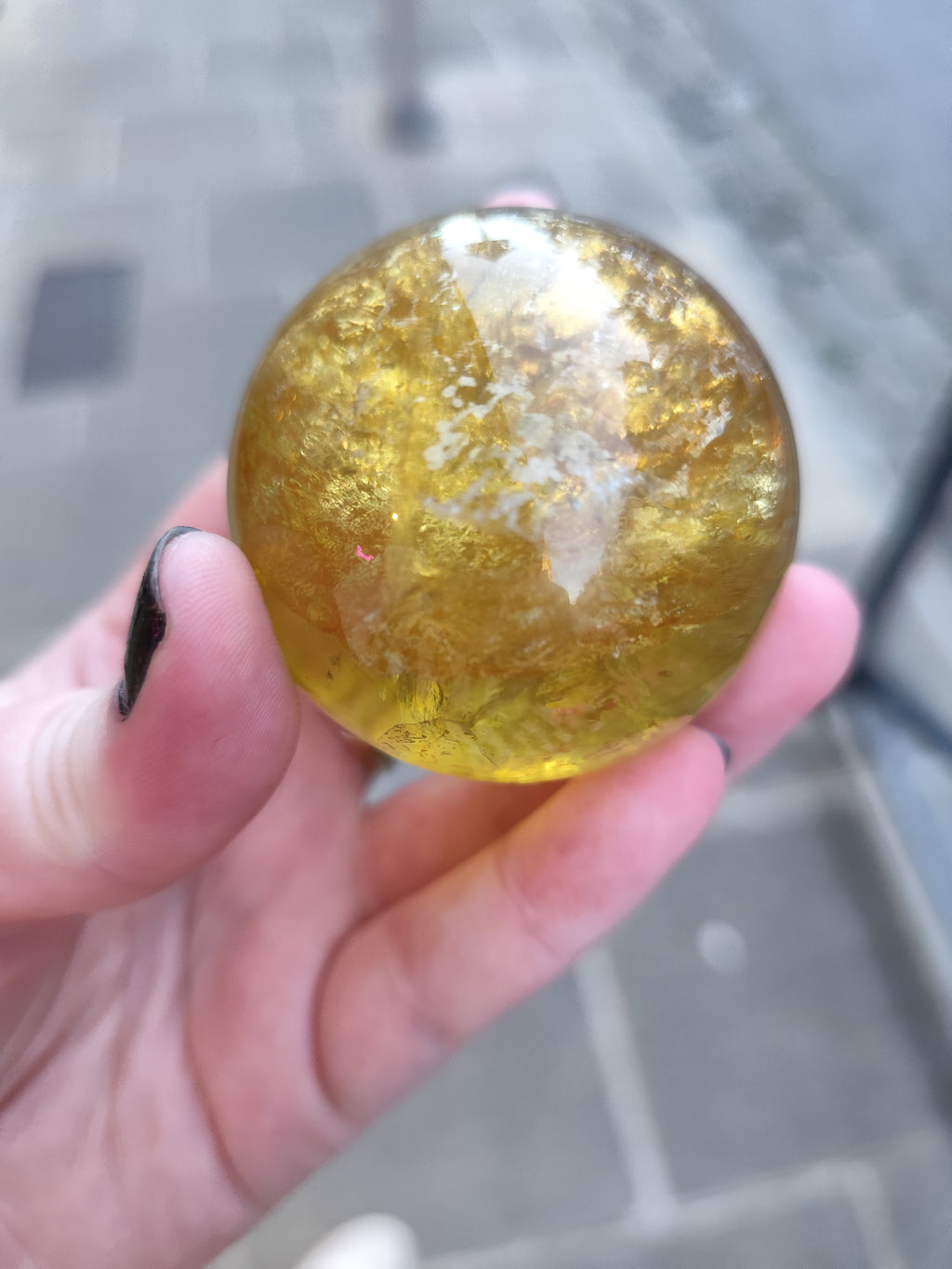 Citrine Naturelle AA+ – Pierre Unique 30-40 mm