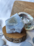 Calcédoine bleue cristallisée ( rare )