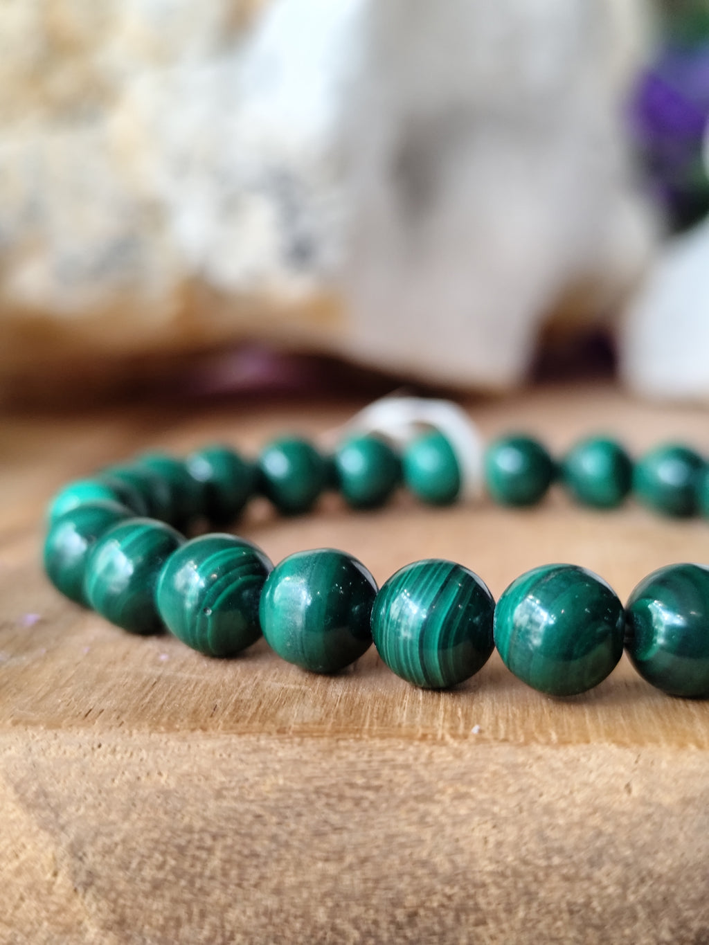 Bracelet Malachite AA