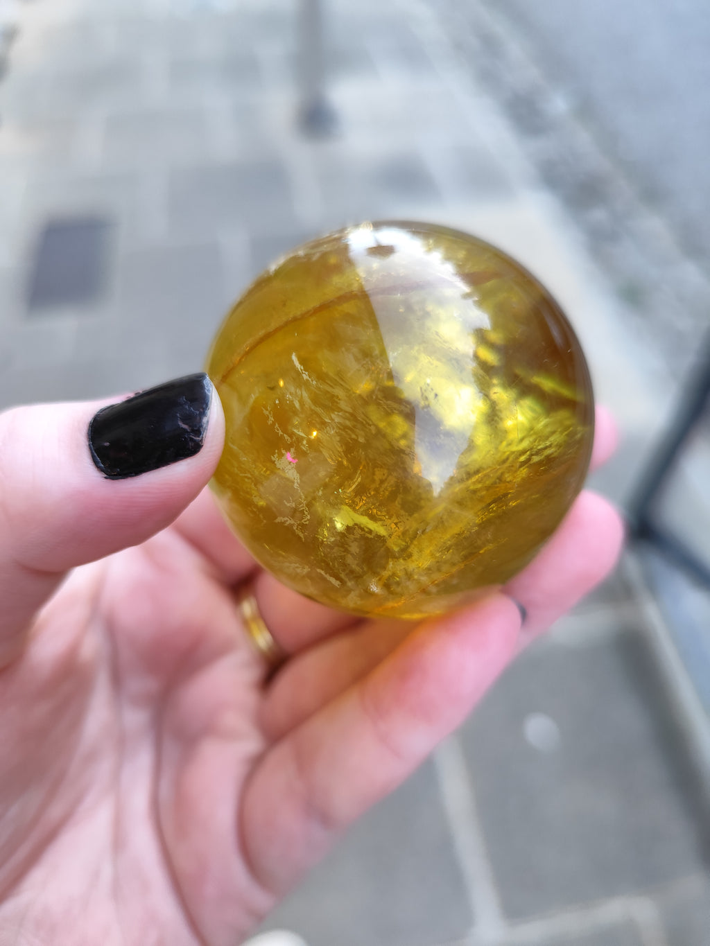 Citrine Naturelle AA+ – Pierre Unique 30-40 mm