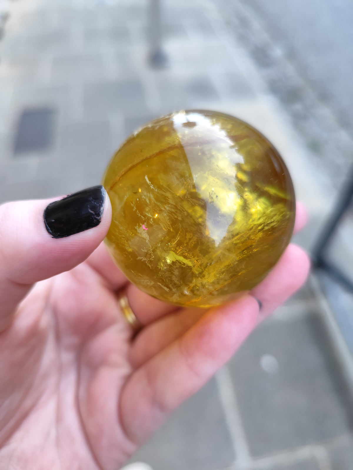 Citrine Naturelle AA+ – Pierre Unique 30-40 mm