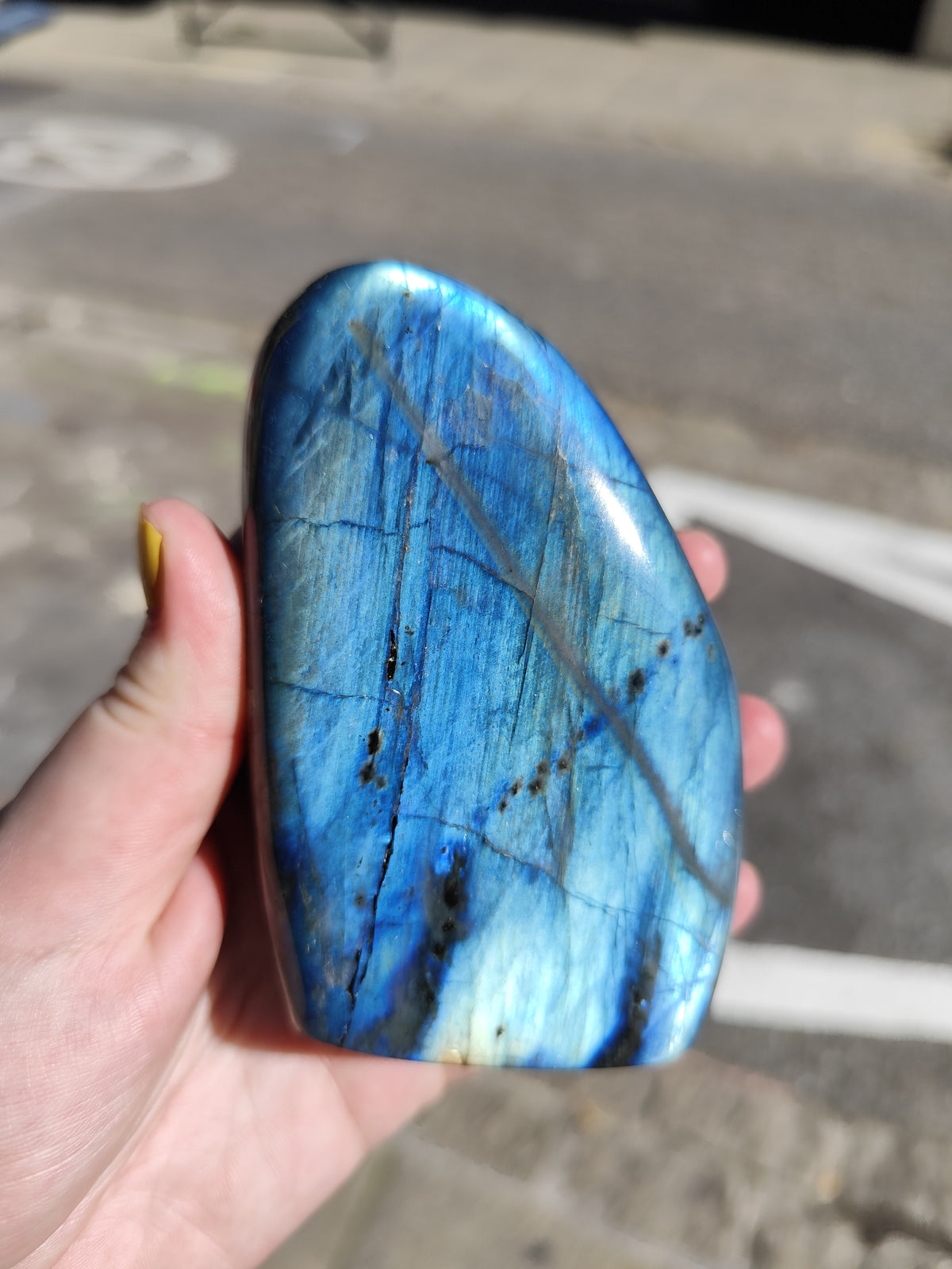 Labradorite Naturelle – Qualité Extra | Pierre de Protection – Madagascar