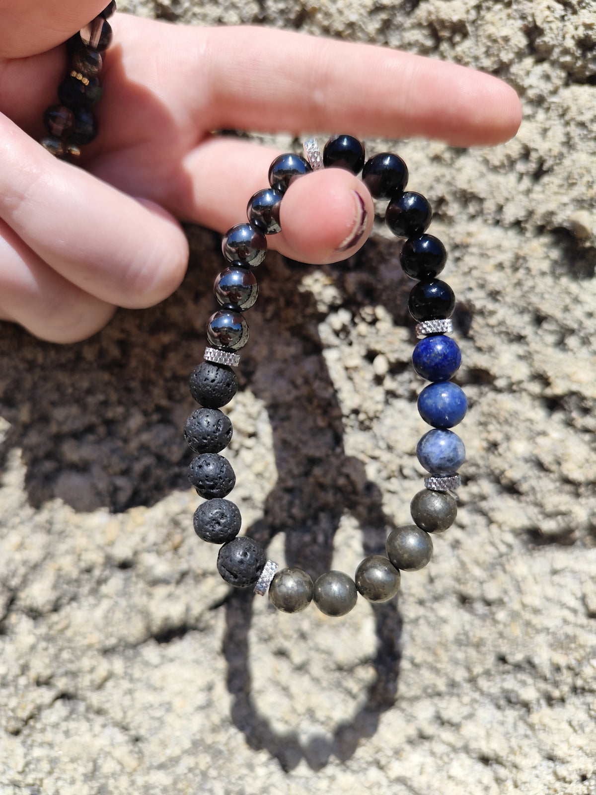 L'Héritage de Feu – Bracelet de Protection, d'Ancrage et de Confiance en Soi – Pièce unique Artisanale