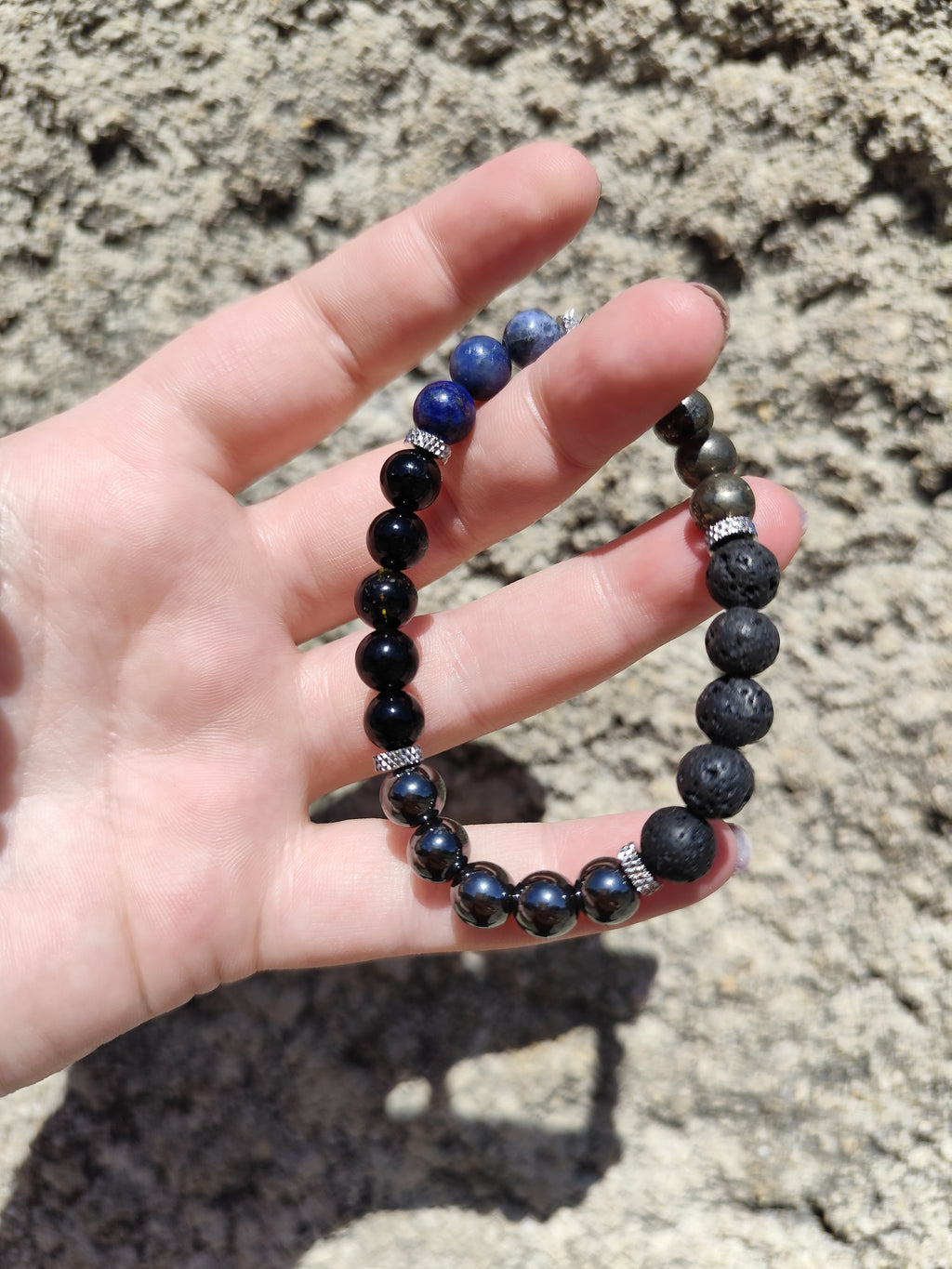 L'Héritage de Feu – Bracelet de Protection, d'Ancrage et de Confiance en Soi – Pièce unique Artisanale