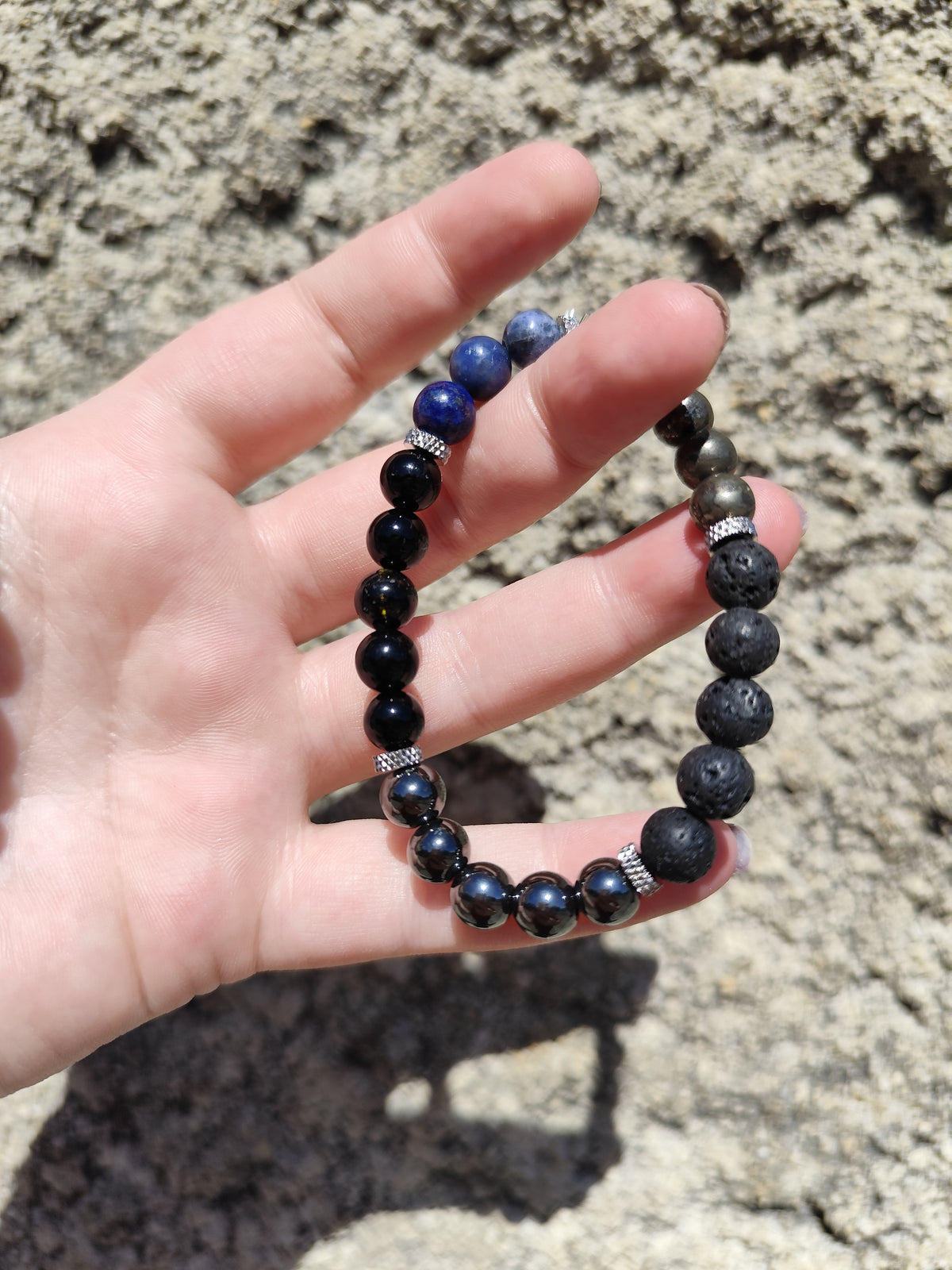 L'Héritage de Feu – Bracelet de Protection, d'Ancrage et de Confiance en Soi – Pièce unique Artisanale