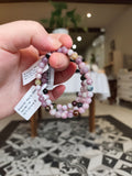 Bracelet en tourmaline multicolore qualité A