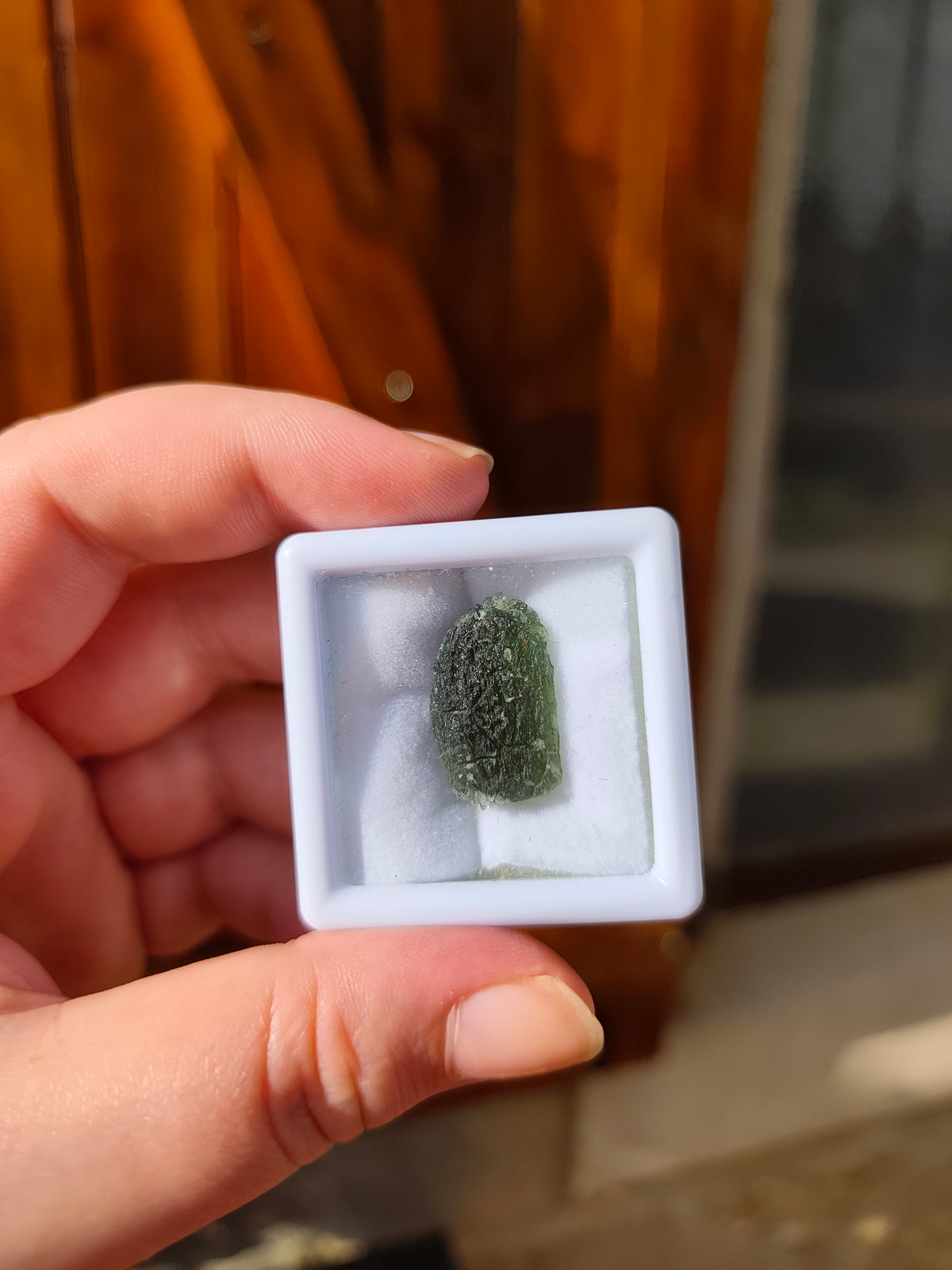 Moldavite naturelle – 3,15 g – Pièce unique