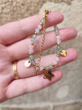 Bracelet "Mira" Aventurine verte