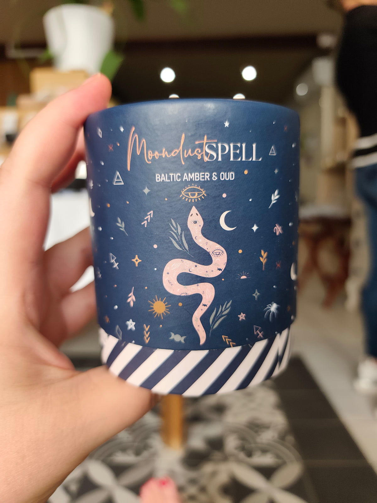 Bougie Sortilège de poussière lunaire