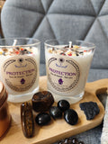 Bougie Énergétique – Protection / Bois de santal & Thé vert