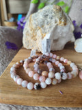 Bracelet Opale Rose  – Douceur, Amour de Soi & Équilibre Émotionnel / 8 mm