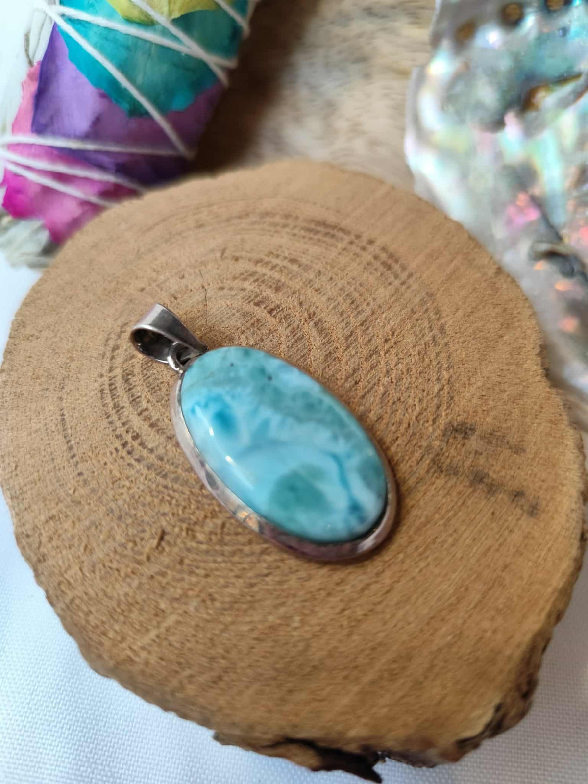 Pendentif Larimar