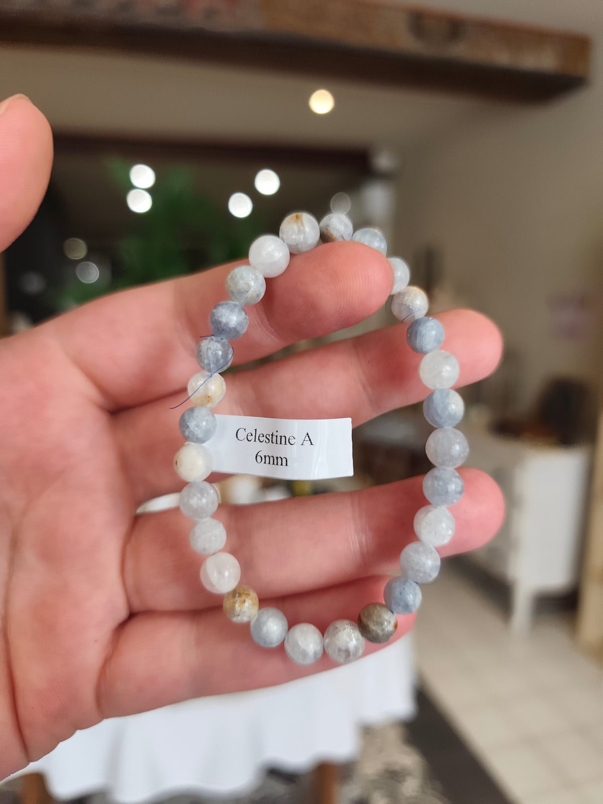 Bracelet Célestine 6 mm A