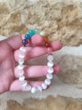 Bracelet des Fiertés – Édition Pierre Naturelle & Sélénite
