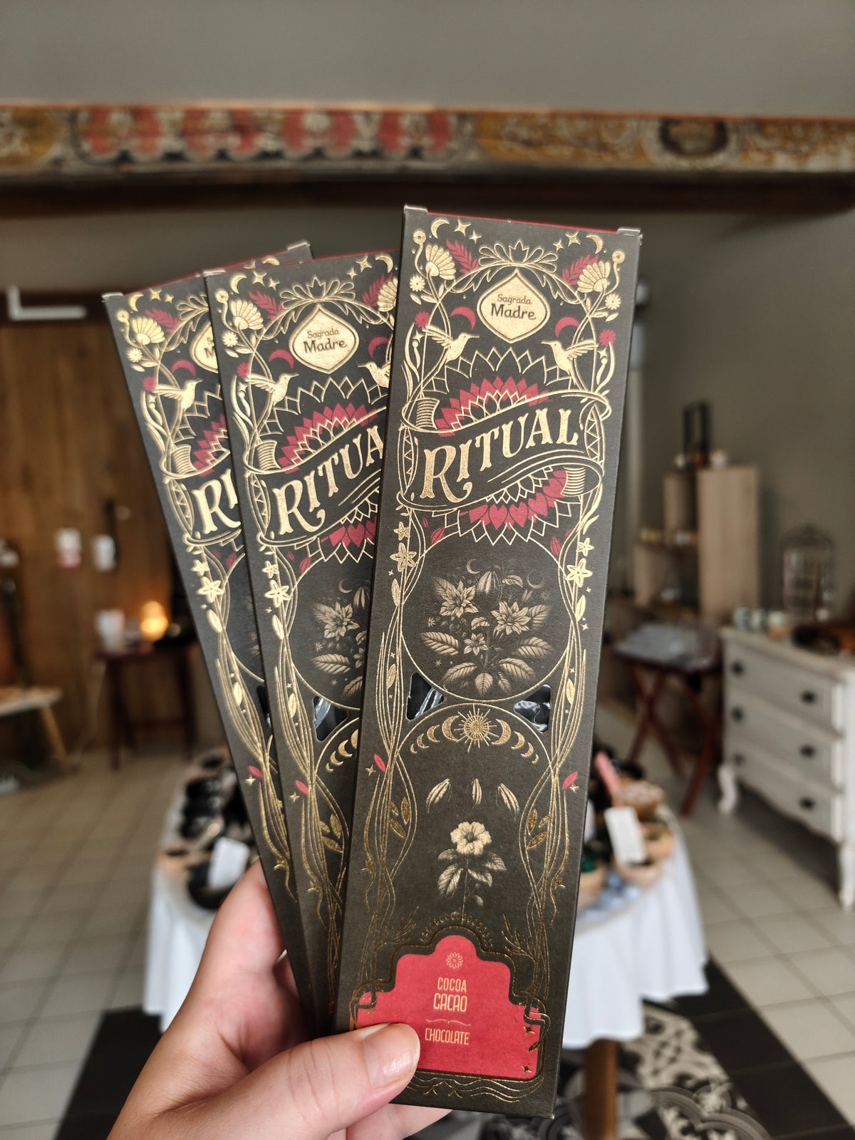 Encens Rituel Cacao — Sagrada Madre