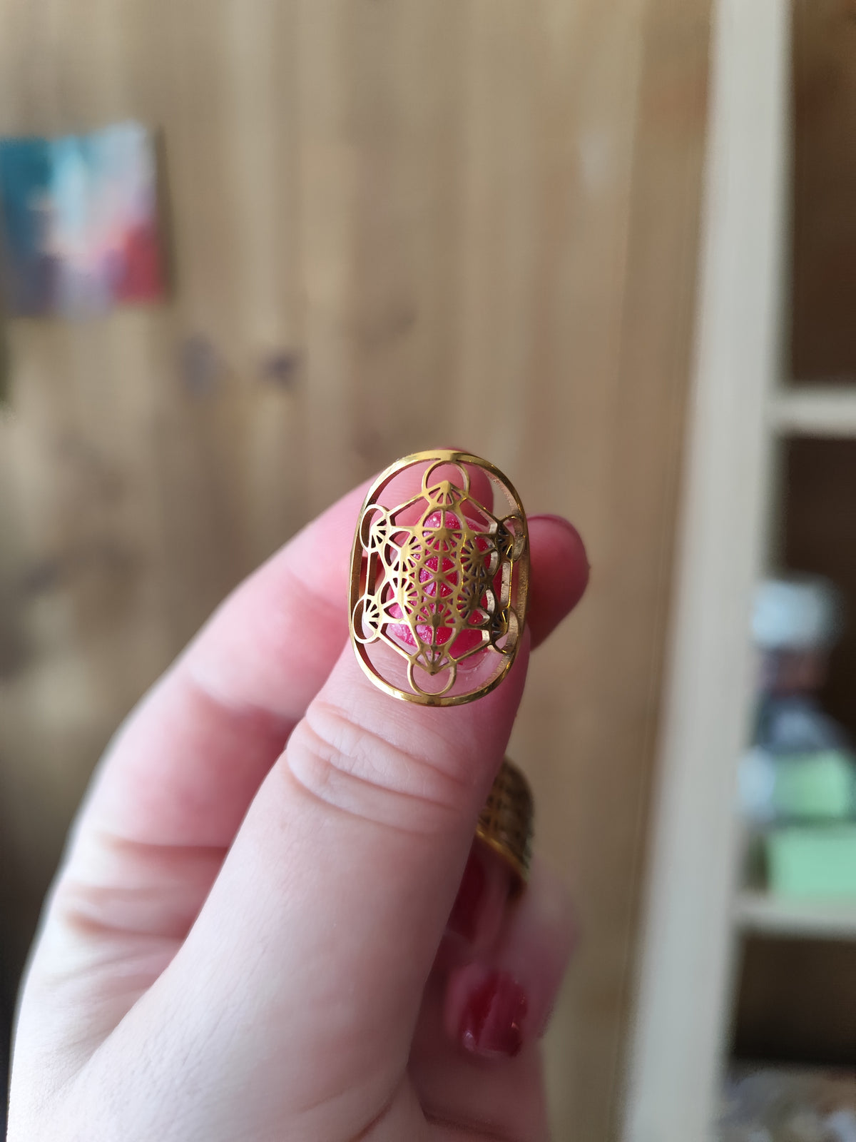 Bague Cube de Métatron – Symbole de Protection et d'Harmonie