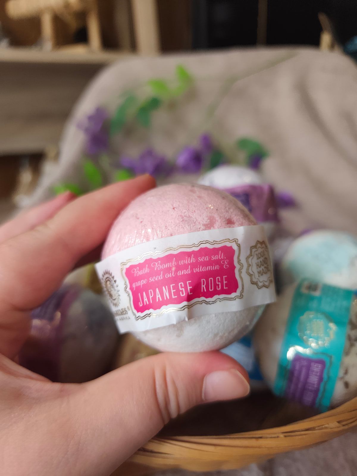 Bombe de bain Saules Fabrika – Japonese Rose