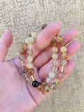 Bracelet en quartz rutile naturel – Élégance, énergie et puissance intérieure