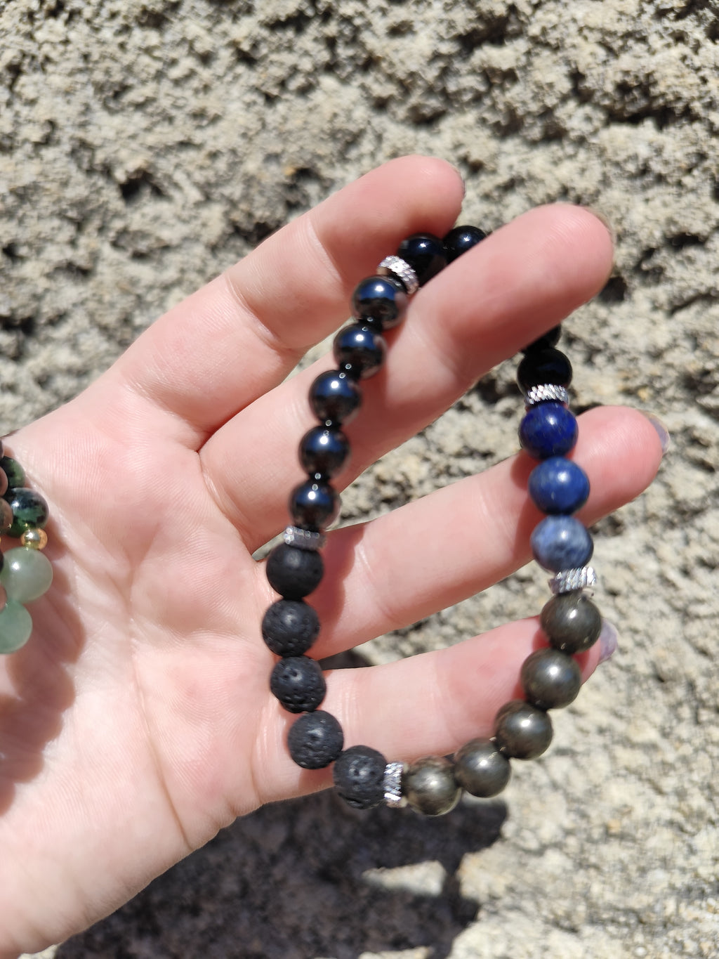 L'Héritage de Feu – Bracelet de Protection, d'Ancrage et de Confiance en Soi – Pièce unique Artisanale