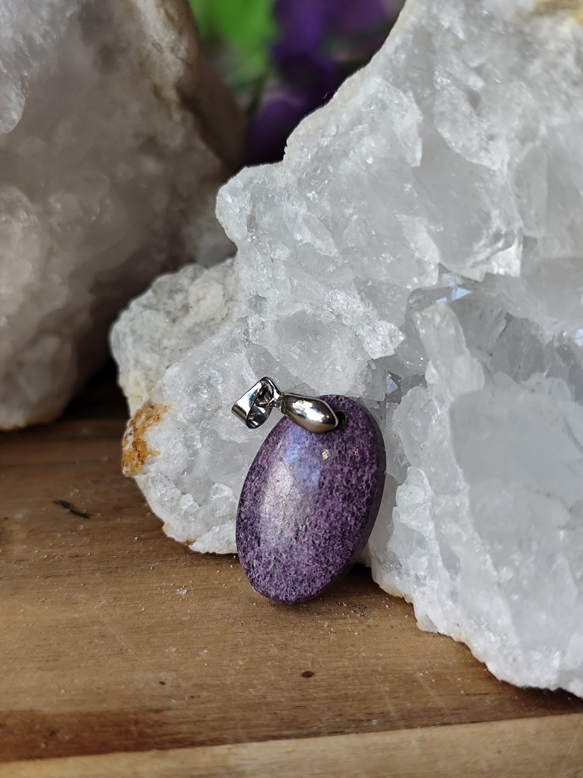 Pendentif Stitchite – forme Ovale