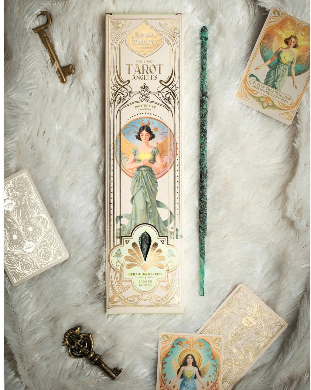Encens Tarot Angels – Baies de Géranium | Sagrada Madre