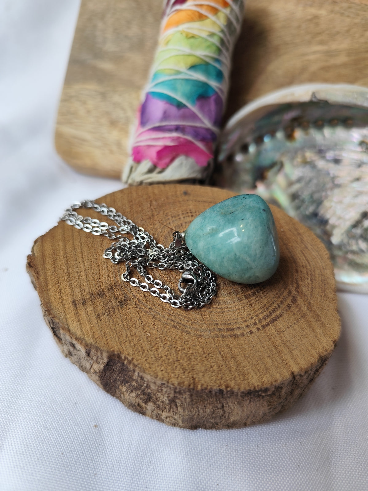 Pendentif Amazonite