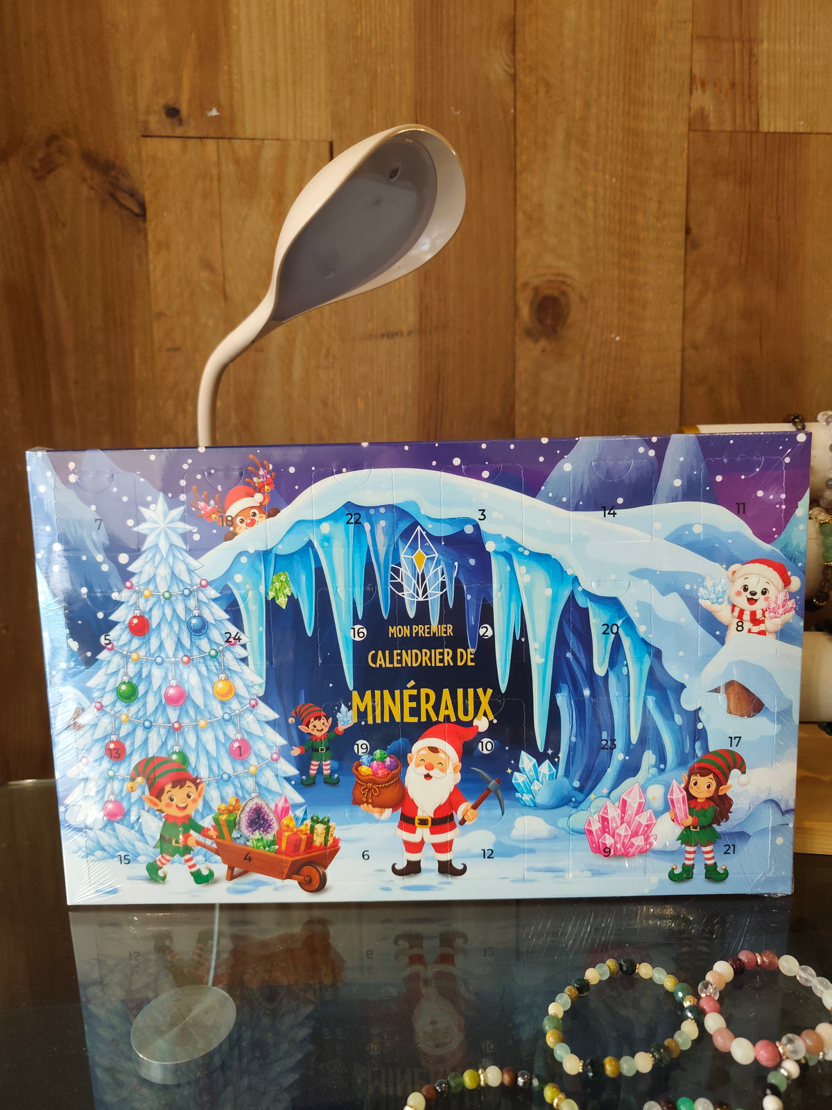 Calendrier de l’Avent minéral – 24 surprises en pierres naturelles