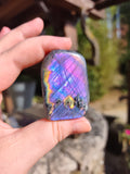 Labradorite Sunset aux reflets violet rosé